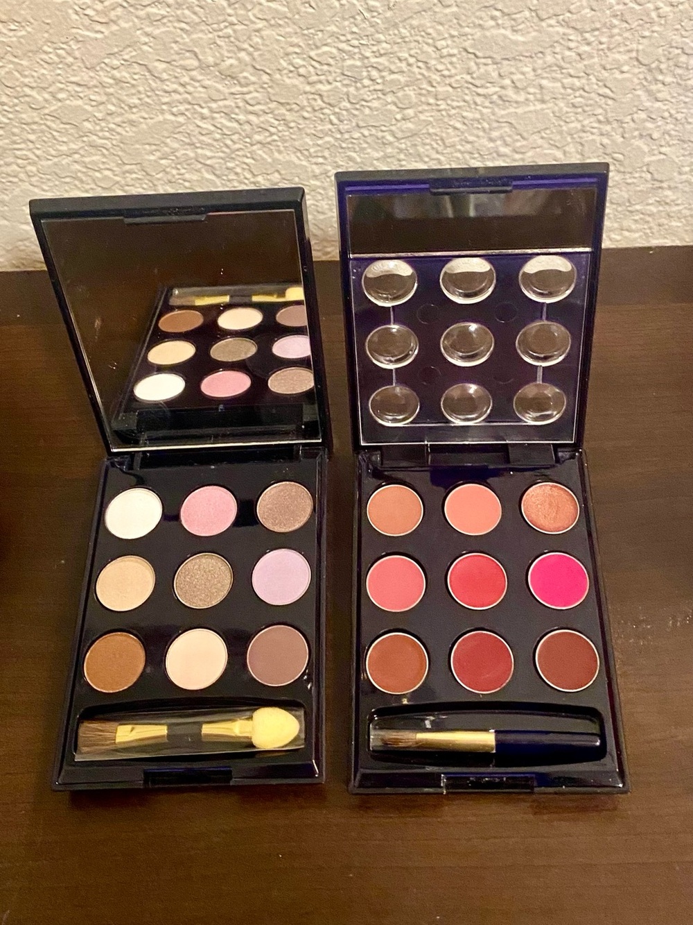 Estee Lauder Pure Color Eyeshadow (9) and Crystal Lipstick Palette Duo, NEW